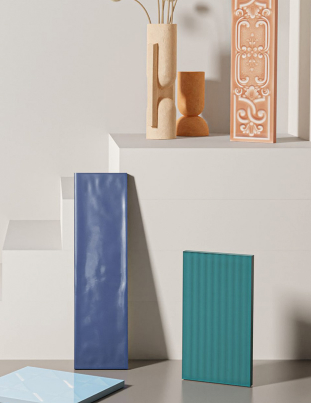 Colours Subway Collection Tiles – Embossed/Shallow Punch Design Series