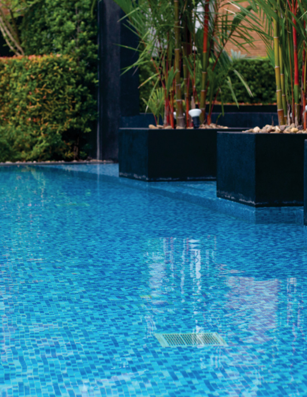 Mosaic Plain Swimming Pool Tiles - Image 2