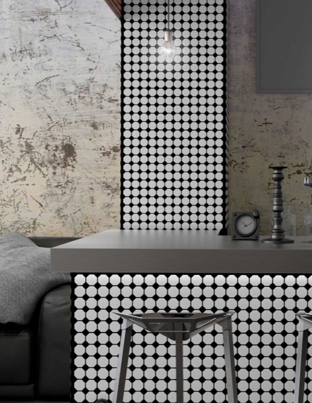 Small Format Contemporary Graphical Tiles (V053)